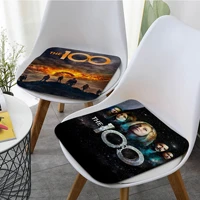 the 100 season tv series show art chair cushion soft office car seat comfort breathable 45x45cm stool seat mat