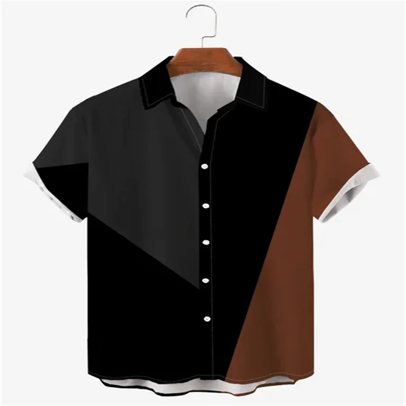 

2022 Men's Women's Hawaiian Beach Shirts Skull Elements Short Sleeve Shirts Solid Color Top Quality EU Size