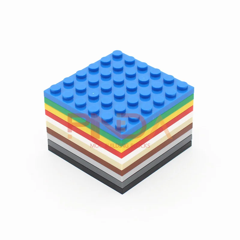 10 шт. Детский конструктор Moc 3958 6x6