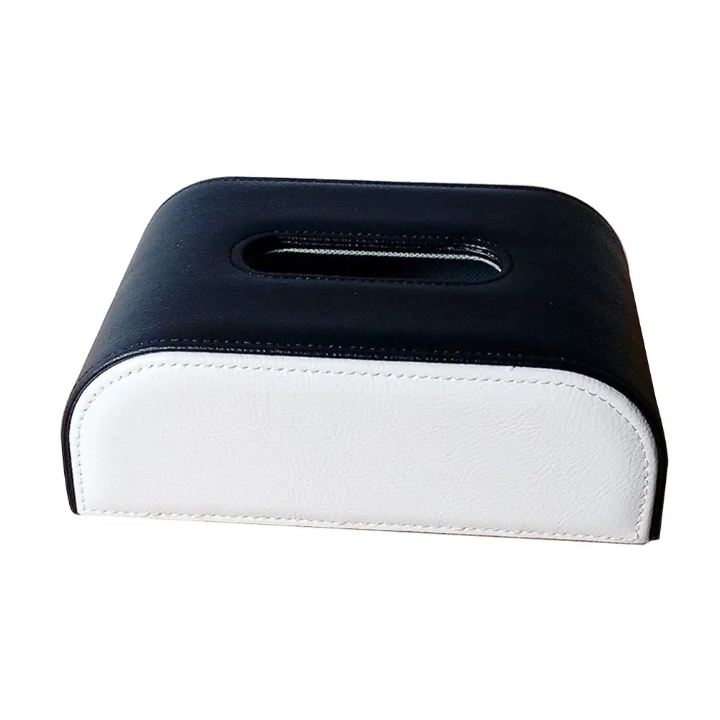 

Car Leather Seat Tissue Box Car Interior Car Tissue Box Tray Business Car Paper Box