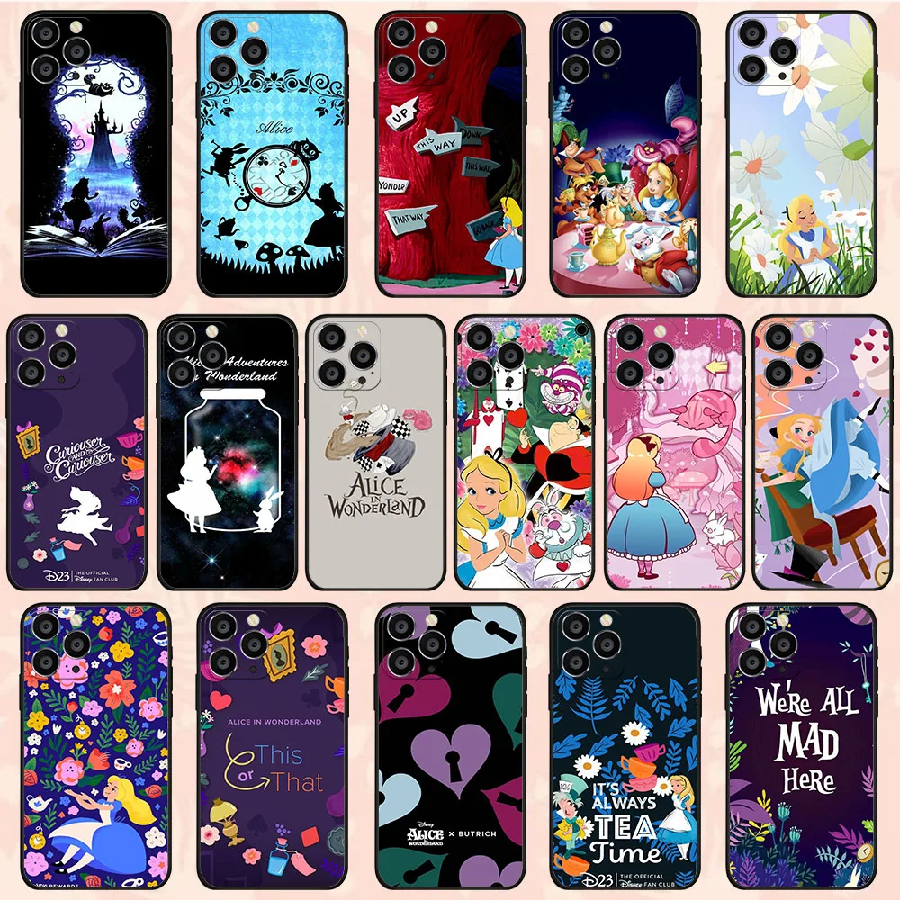 Чехол для телефона CK-1 Алиса в стране чудес OPPO A76 A54 A77S A60 A40 A80 Reno 2 2F 3 4F A55 A56 F7