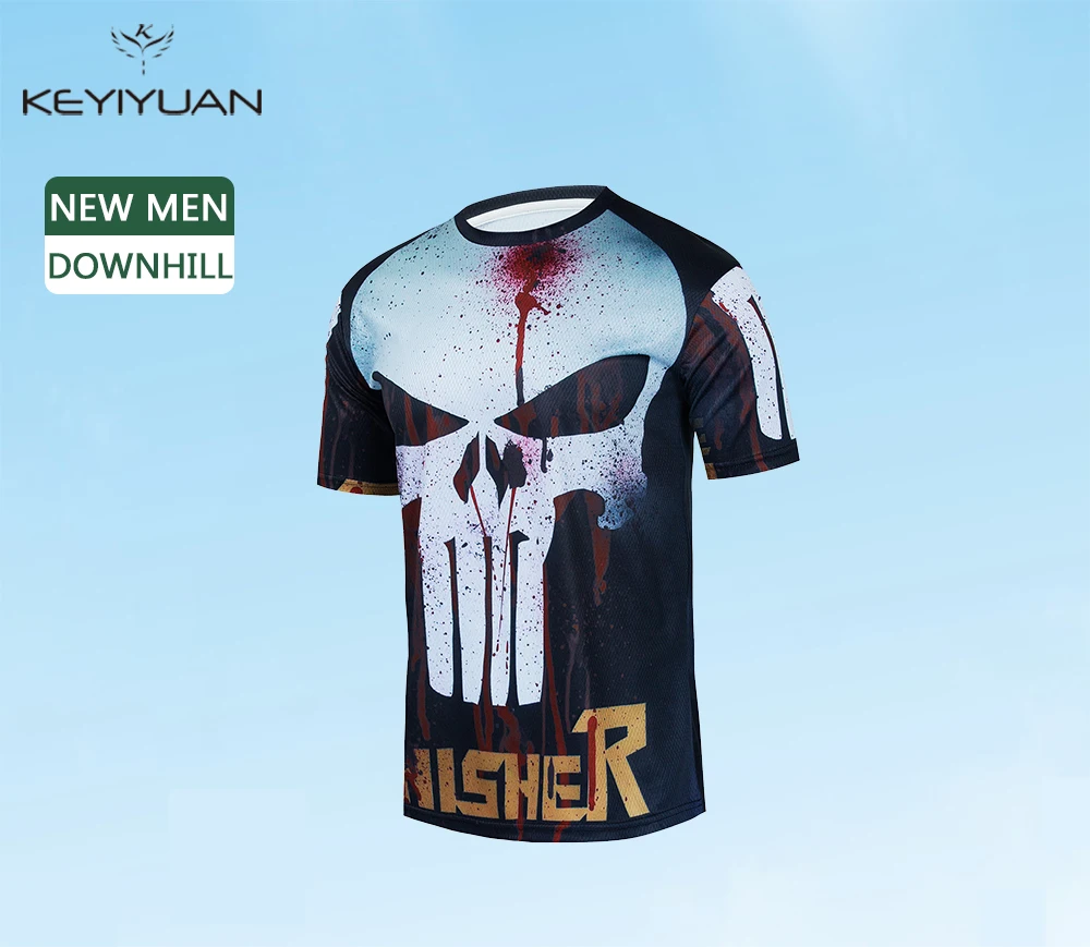 

Рубашки KEYIYUAN для горного велосипеда, футболка для горного велосипеда, мужская майка для горного велосипеда, одежда для мотокросса, одежда д...