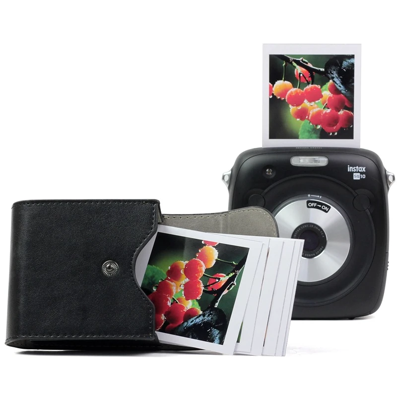 Для Fujifilm Instax Mini водонепроницаемая сумка из искусственной кожи для хранения