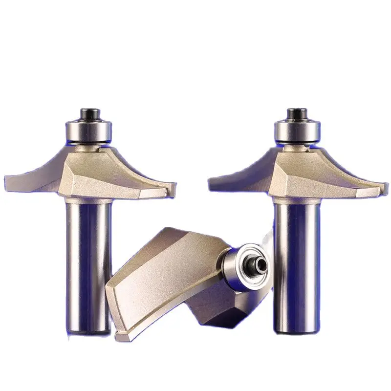 

WeiTol 1 PCS Woodworking Tools Router Bit Table Edge Bit CNC Door Knife Wood Processing 1/2 SHK