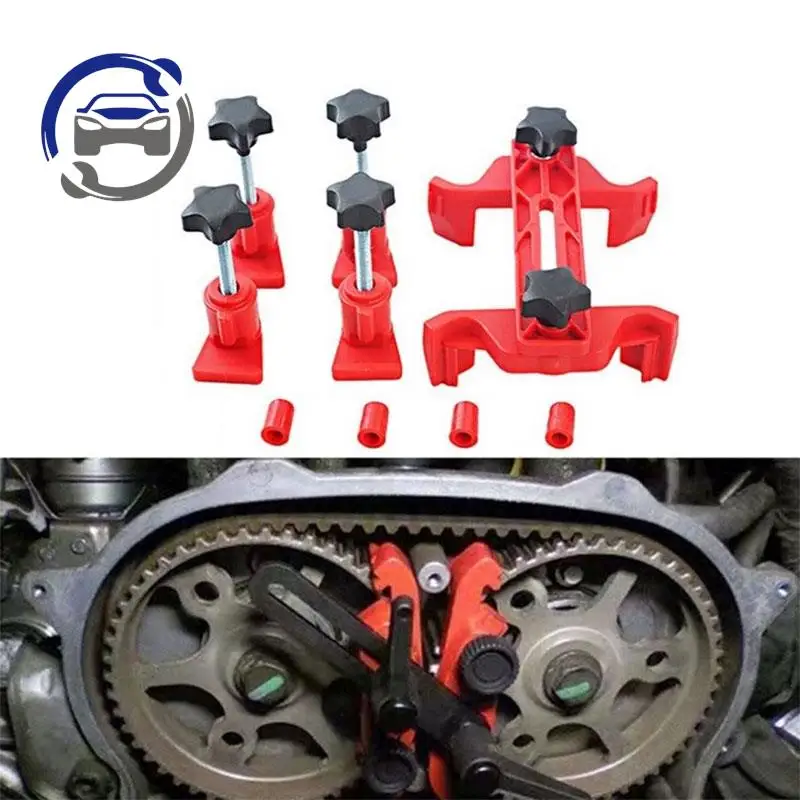 

1 компл. Универсальный держатель замка распределительного вала Инструмент для синхронизации автомобильного двигателя двойной/одинарный держатель распредвала фиксатор ремня ГРМ