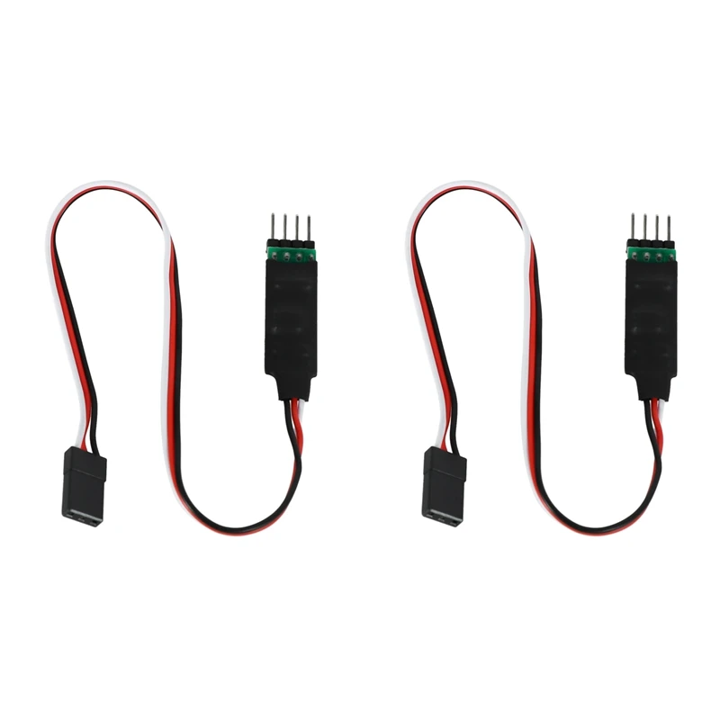 

Фонарь, фонарь, панель управления, система включения/выключения, 3 канала, для радиоуправляемой машины, модель автомобиля, деталь для 1/10 1/8 RC HSP,2 шт.