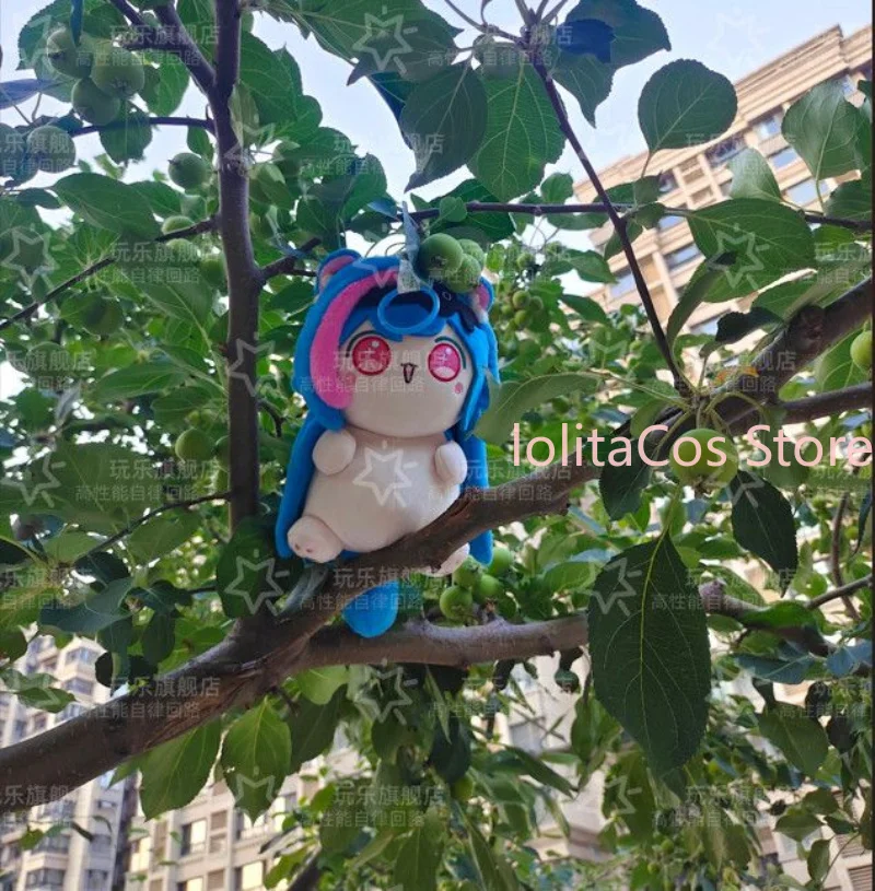Фото Плюшевая кукла Neverness To Everness Mint Kawaii, аниме-игрушка, хлопковая кукла, брелок, пушистый кулон, талисман, подарок на день рождения, Рождество №2