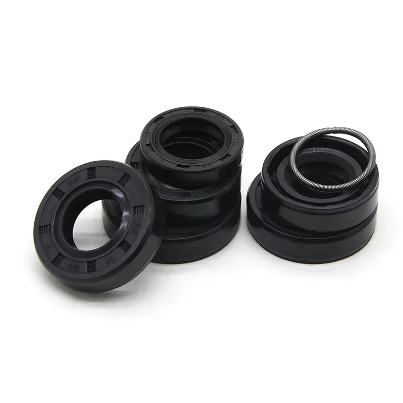 2/5/10 шт. NBR Oil Seal ID 14 мм TC-14 * 22/24/25/26/27/28/30/35*5/6/7/8/10 Нитриловая Резина двойная Прокладка