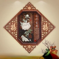 jade carving painting new chinese paintings aisle corridor study model room font painting entrance restaurant living room