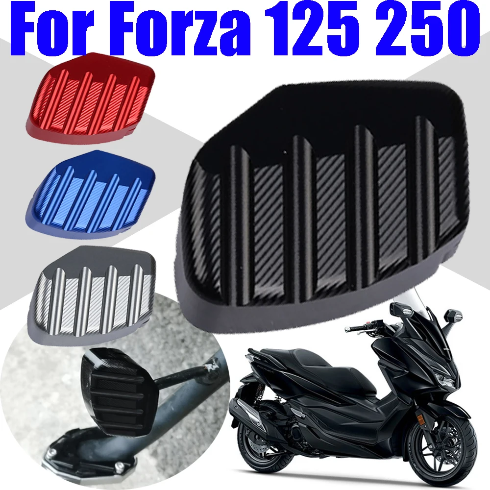 

Motorcycle Accessories Kickstand Side Stand Sidestand Enlarger Column Auxiliary For HONDA FORZA 125 250 NSS Forza125 Forza250