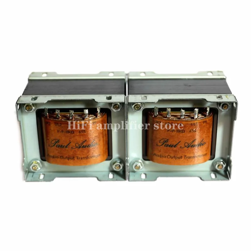 

17 Вт 8K:0-4-8 Ом выходной трансформатор, EL84, 6P14, 6V6 вакуумный трубчатый усилитель выходной трансформатор, усилитель DIY или ремонт