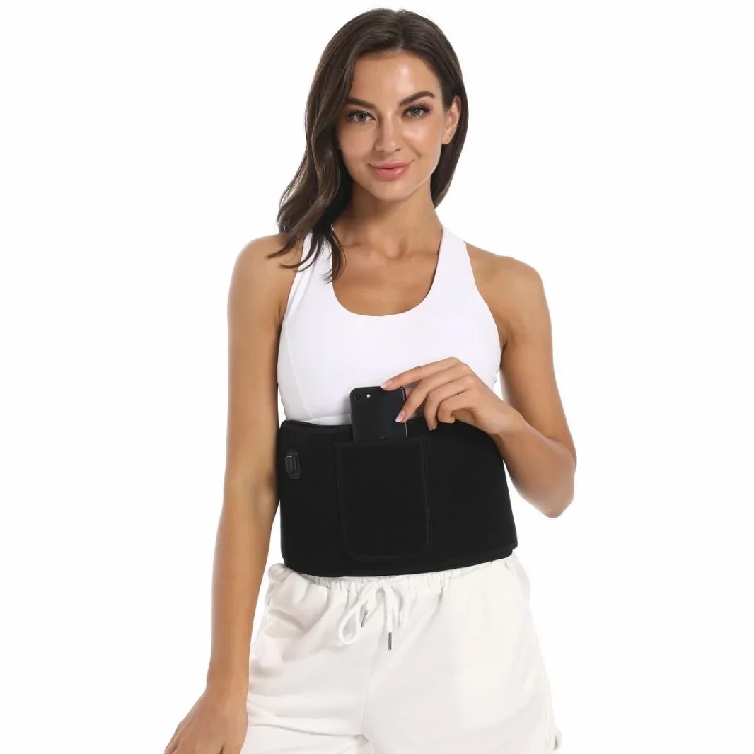Фото ГОРЯЧАЯ ПРОДАЖА EMS Pulse Sweat Massage Belt 105, светодиодный инфракрасный нагрев, красный свет №1