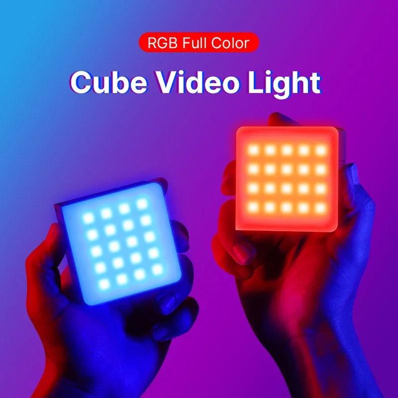 Обновленная видеокарта Ulanzi VL49 RGB PRO светильник 2500K-9000K светодиодный 2500 мАч