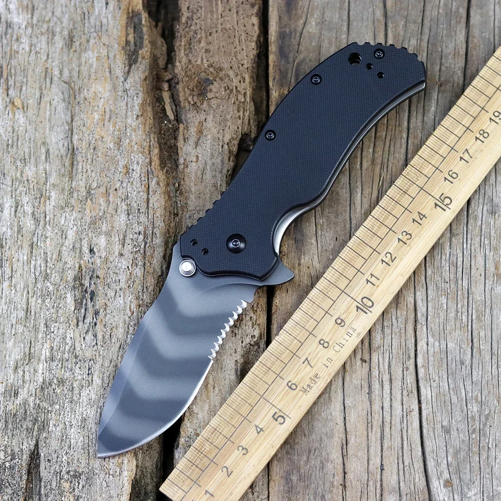 

Складной нож ZT 0350TS S30V, тактический карманный Клинок с маркером и рукояткой из G10, универсальный инструмент для повседневного использования, для кемпинга и охоты