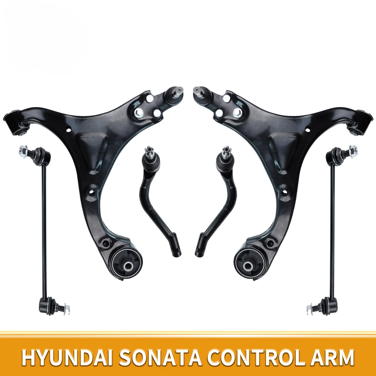 Punino 6 шт. передний нижний контрольный рычаг тяга продольная комплект стержней