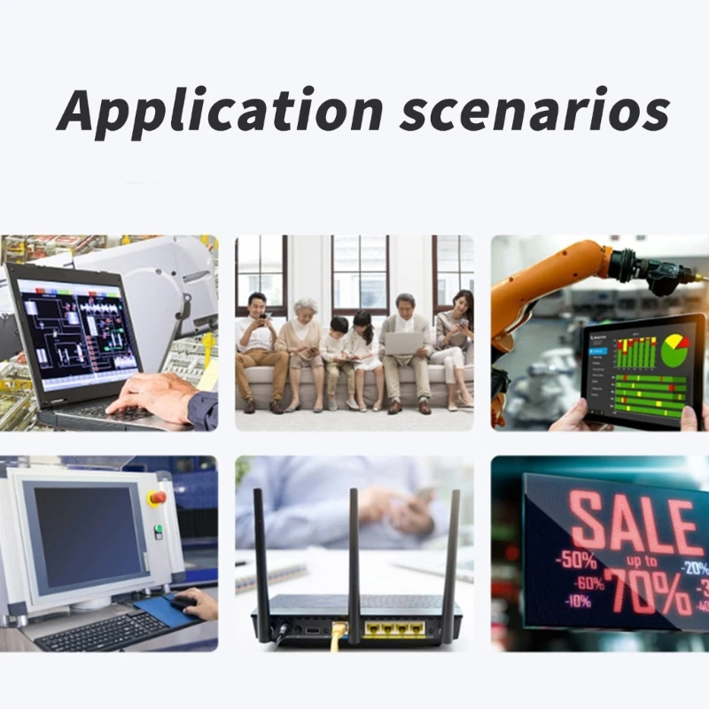 Карта расширения PCIE to M.2 USB 3.2 Gen1 HAT + Разъем для RPi 5 Высокоскоростная сеть