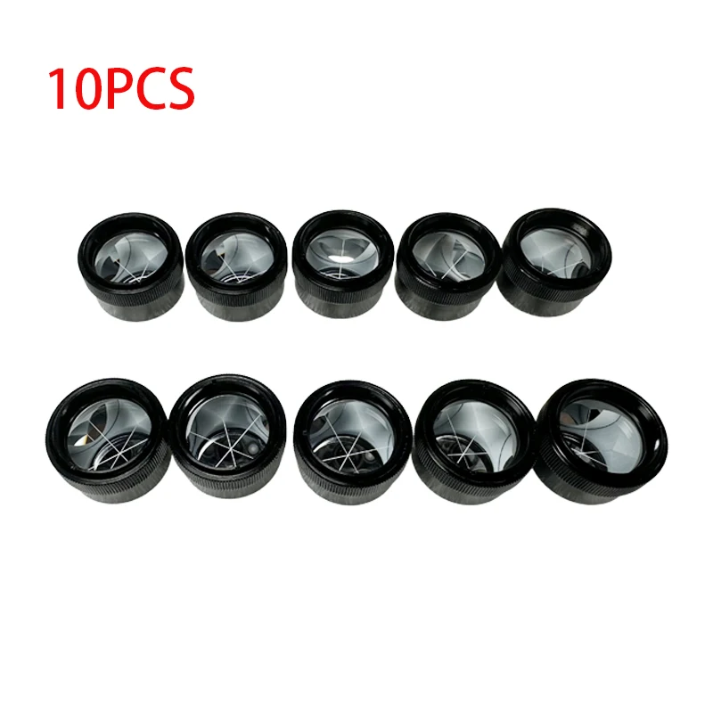 

10 шт. мини-арахисовая призма с серебряным покрытием и металлическим корпусом для Leica-30 мм, постоянная призма, геодезический тахеометр