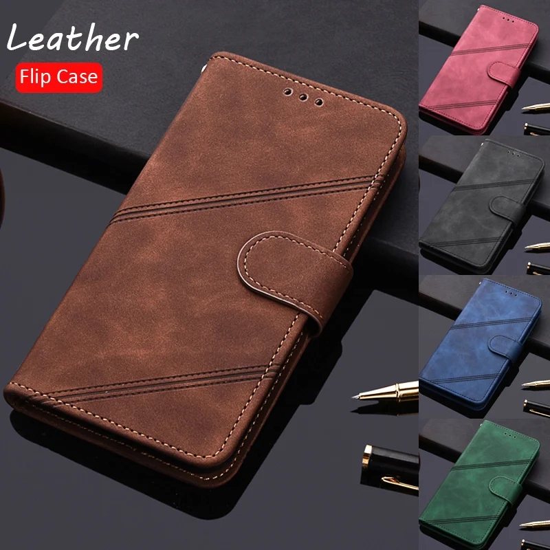 

Flip Leather Wallet Case For Realme 8i 9 Pro Plus C30 C25s Fundas On Oppo Realme 10 4G C33 31 8 9i C21Y C25Y C35 C55 GT Neo 3T 2