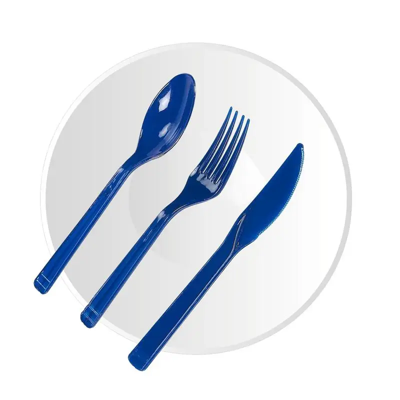 

Набор посуды для свадьбы и вечерние ринки, пластиковая посуда, набор из 16 ножей, ложек, вилок для ужина, вечеринки, девичника, дня рождения