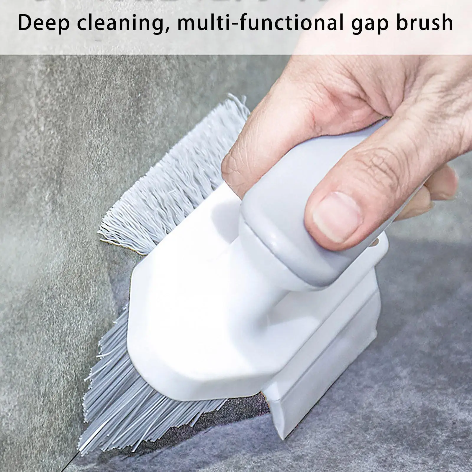 

Handheld Groove Cleaning Brush 4 In1 Bathroom Notch Brushes Floor Ground Seam Tile Clean Track Cleaning Brush Window Ce Z2h0