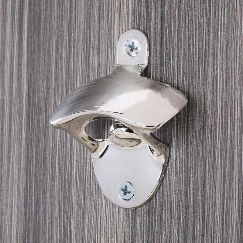 Zinc Alloy Bottle Opener Creative Retro Wall-mounted Beer Kitchen Gadgets Accessories | Дом и сад