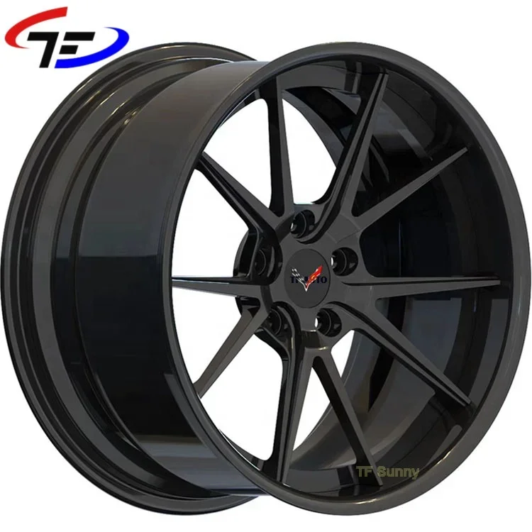 Фото 5X127 Custom Forgiato 2 Piece Chrome 22 26inch кованые глубокие колеса для Шевроле №4