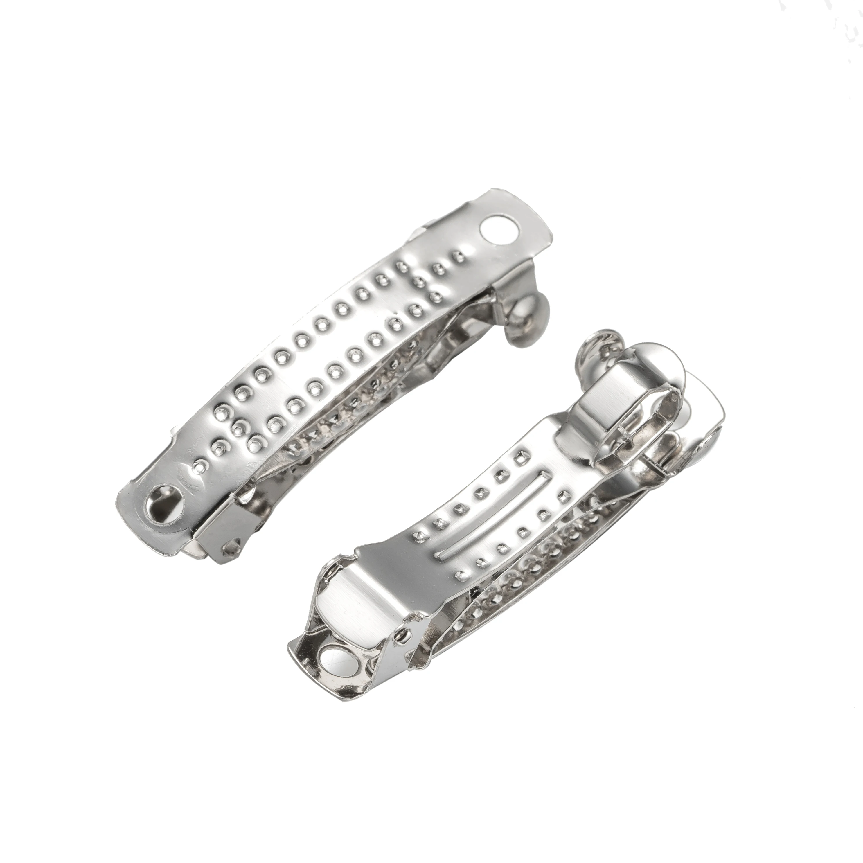 10 шт./лот металлические французские заколки-заколки одежда для волос пустая