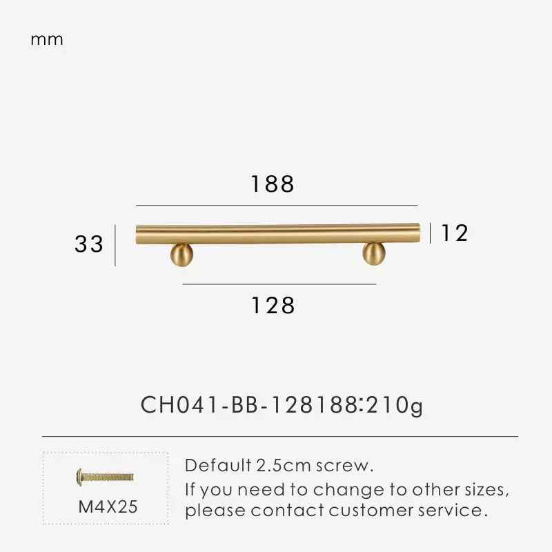 

Латунные ручки для шкафа Nurlin