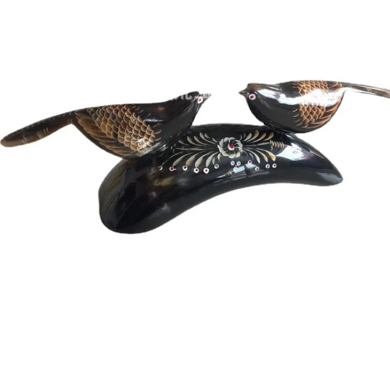 Рог ремесла волшебное ремесло двойной фотомагнитный рожок украшение окна рог