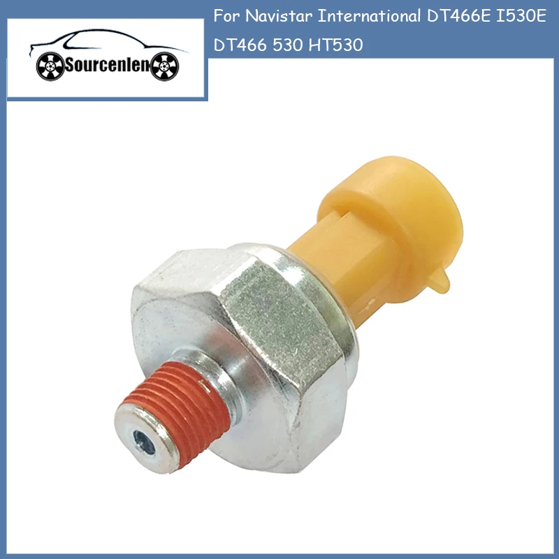 

1807369 For Navistar International DT466E I530E DT466 530 HT530 Engine Oil Pressure EOP Sensor 1807369