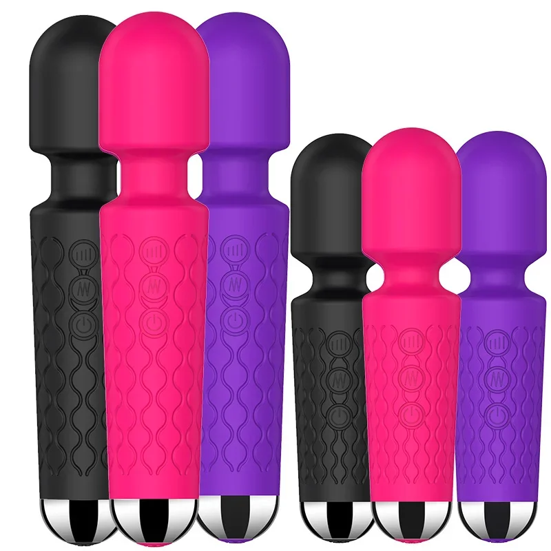 Фото Мощные вибраторы для клитора, USB перезарядка, AV-вибратор-массажер, сексуальное здоровье, эротические секс-игрушки для женщин, продукт для взрослых, точка G №1
