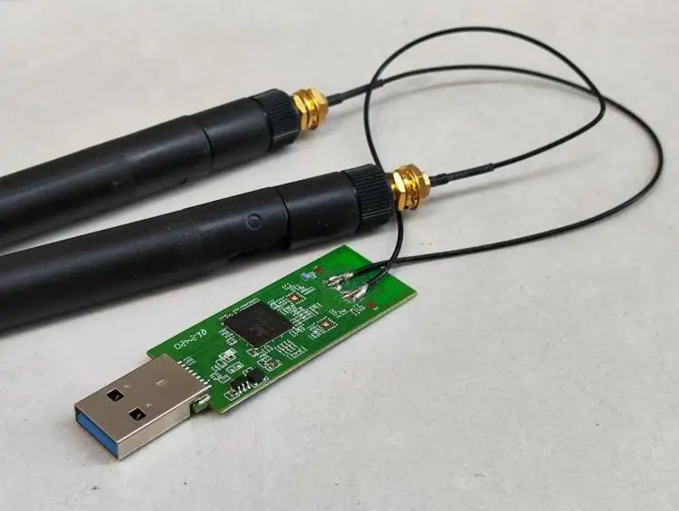 Фото RTL8812AU 2.4G Специальное индивидуальное издание без функции 5G Передача изображения Raspberry Pi UOS Kali №3