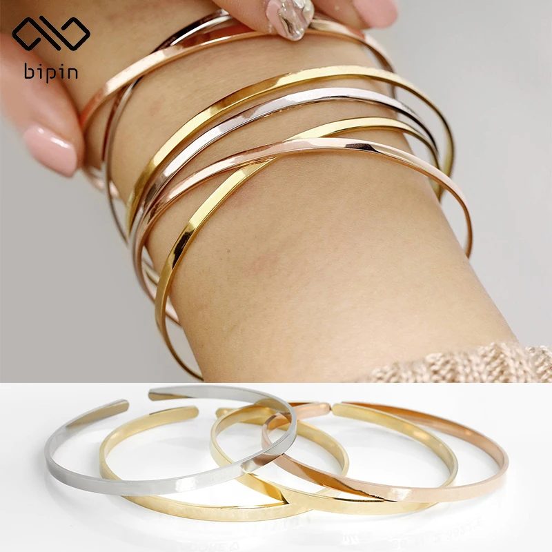 

Bipin 316L Stainless Steel Bracelet Women Fashion Gold Bracelet Designer Jewelry Wholesale