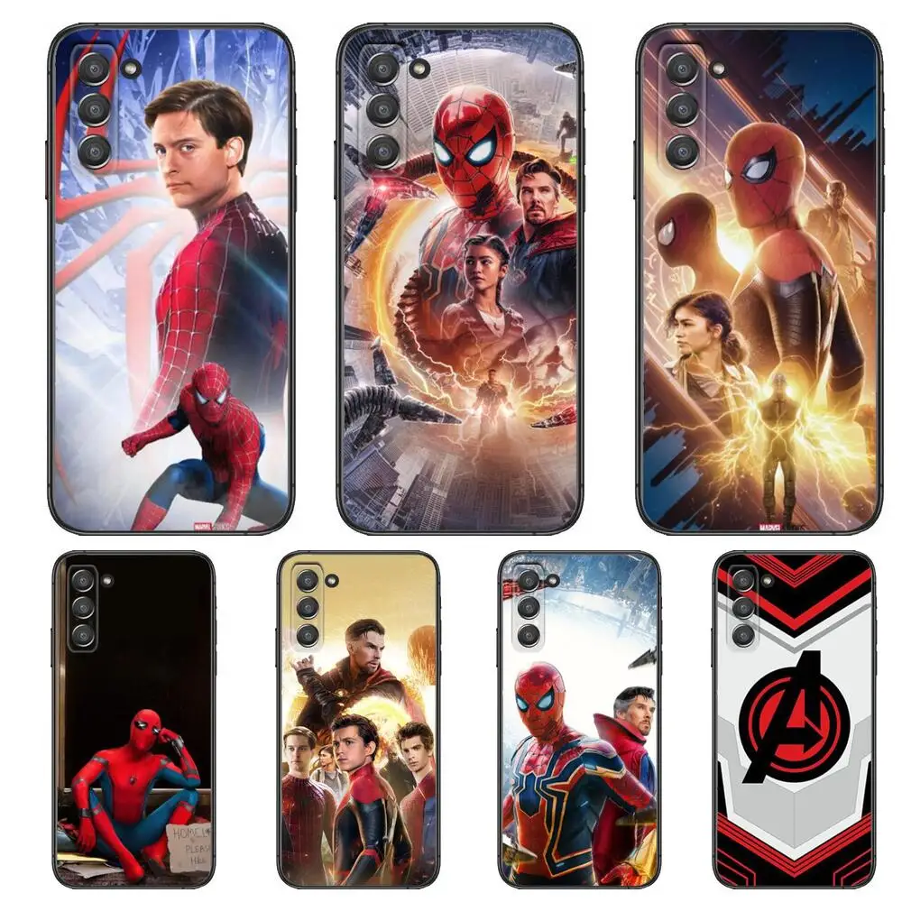 

Marvel Spiderman Phone cover hull For SamSung Galaxy s6 s7 S8 S9 S10E S20 S21 S5 S30 Plus S20 fe 5G Lite Ultra Edge