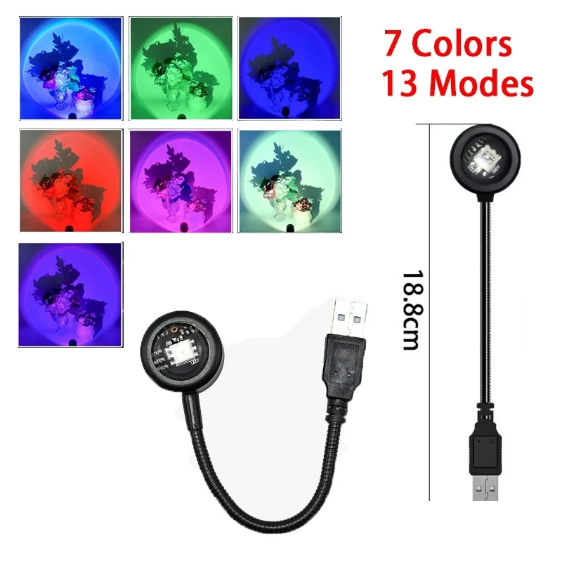

USB проектор лампы заката