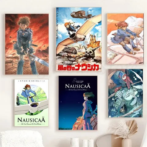 Плакат Bilibili Nausicaa Valley Wind