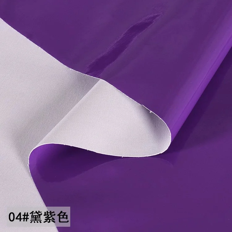 Эластичное зеркало блестящая глянцевая искусственная кожа ткань для шитья