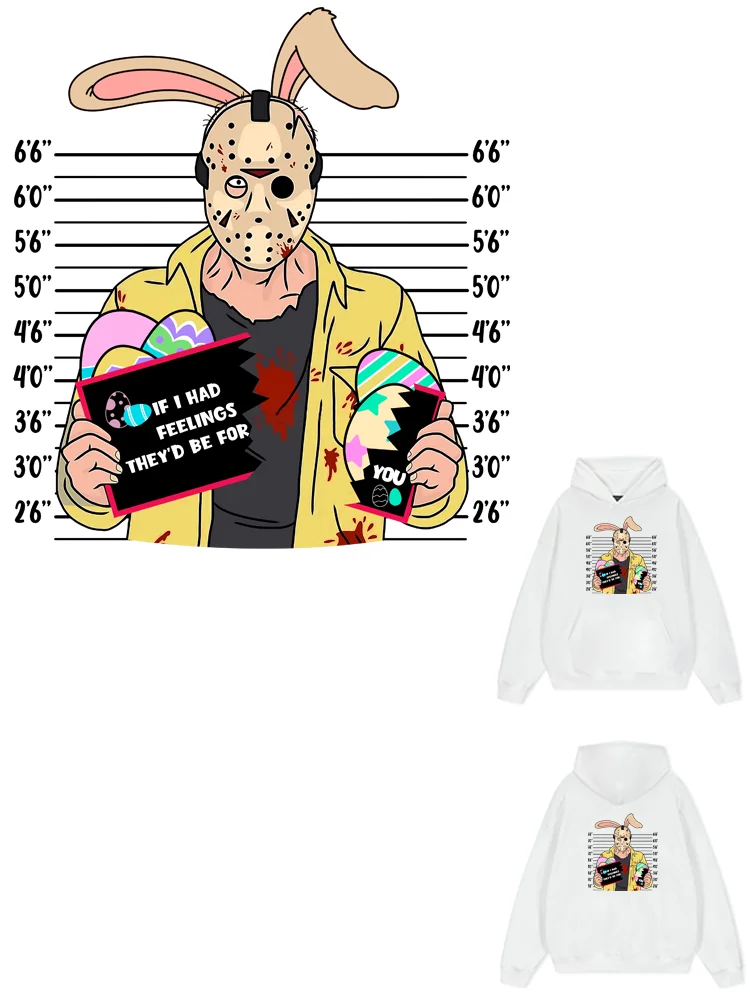 

Пятничный Джейсон вурхесс, нашивка для одежды, теплопередающие наклейки, полосы для джинсов