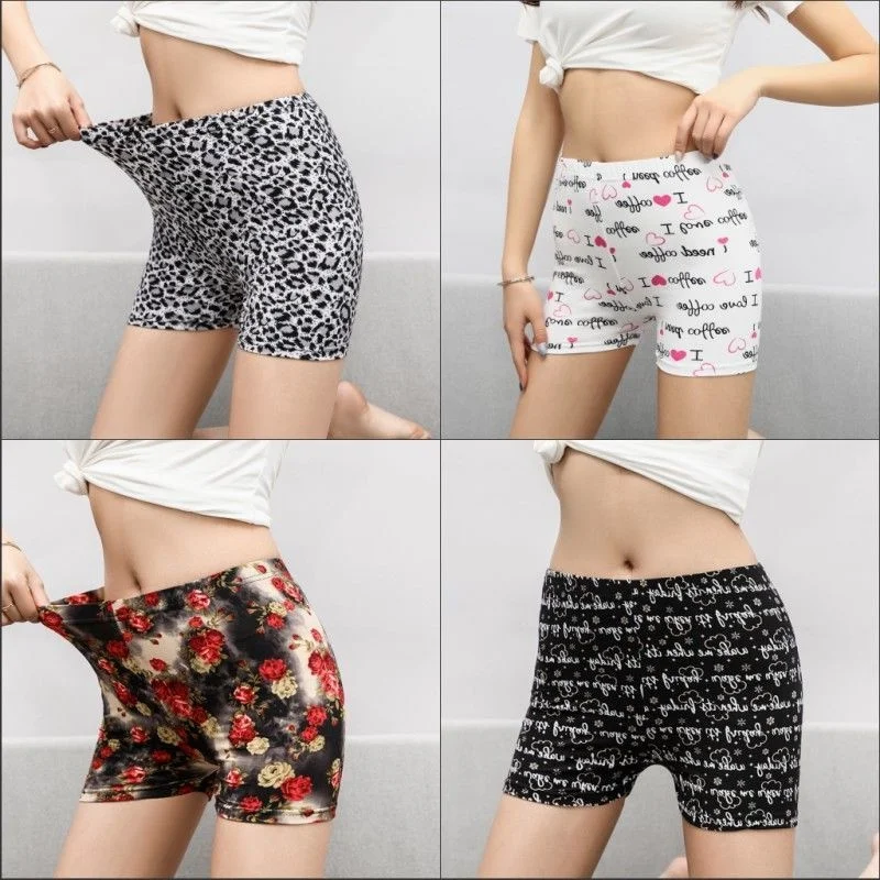 Женское нижнее белье из вискозы с цветочным принтом