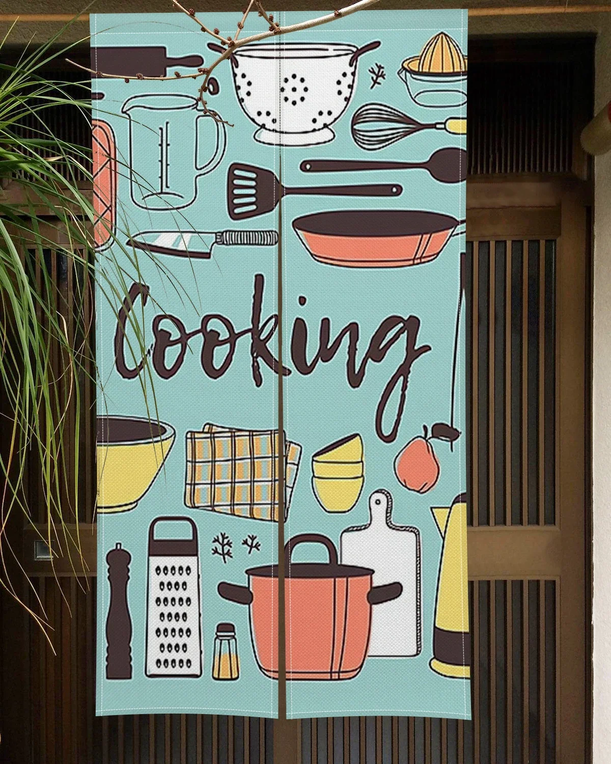 Японские Izakaya Door Curatins суши столовая дверь перегородка шторы кухня Спальня