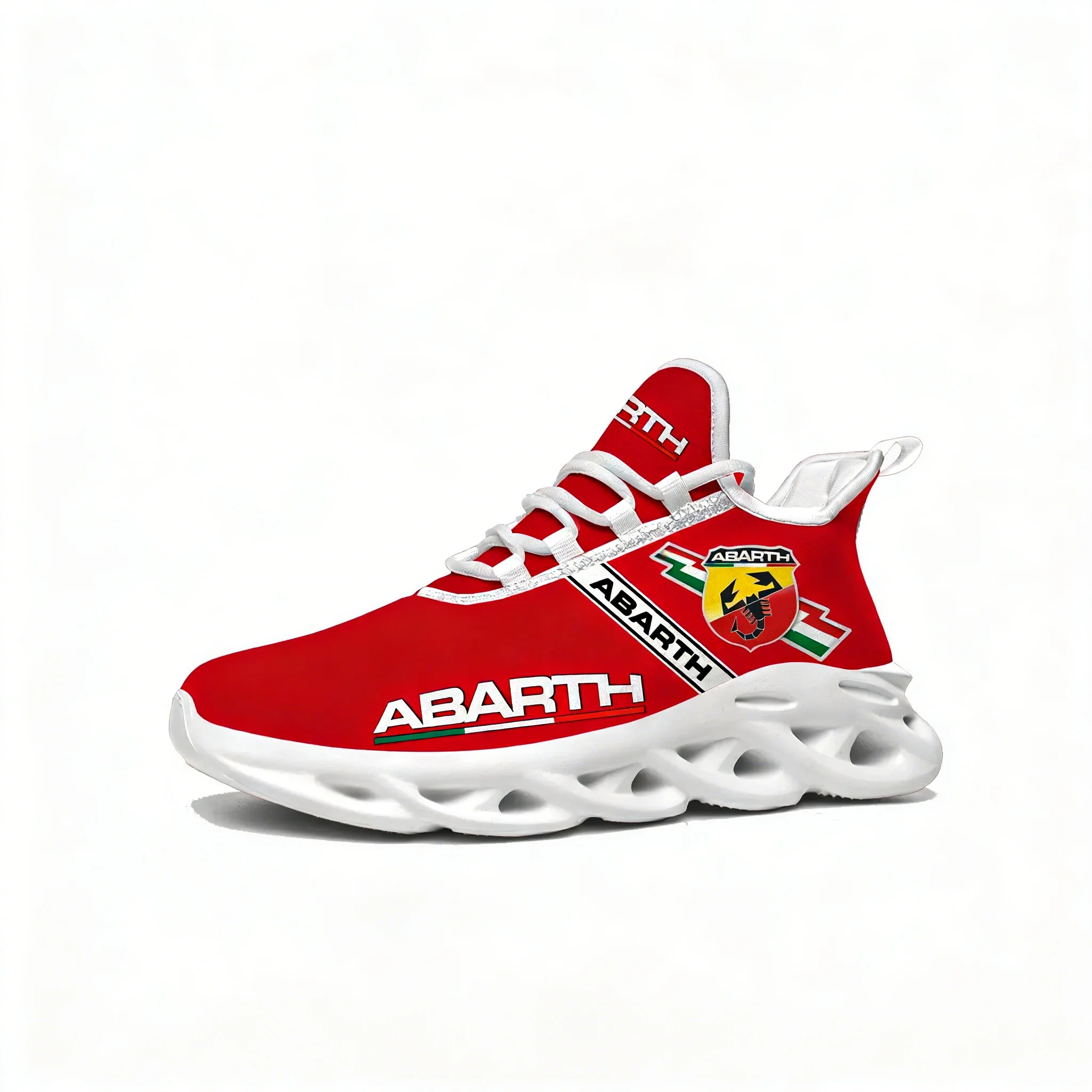 Фото Кроссовки A-Abarths Flats для мужчин и женщин, спортивная обувь для бега, высококачественная обувь с сетчатым верхом и шнуровкой, обувь на заказ №2