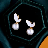 %d1%81%d0%b5%d1%80%d1%8c%d0%b3%d0%b8 fashion 316l stainless steel retro simplicity light luxury butterfly earring niche brands women gift wholesale jewelry