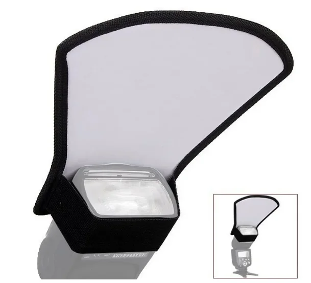 2 в 1 серебристый/белый фотовспышка