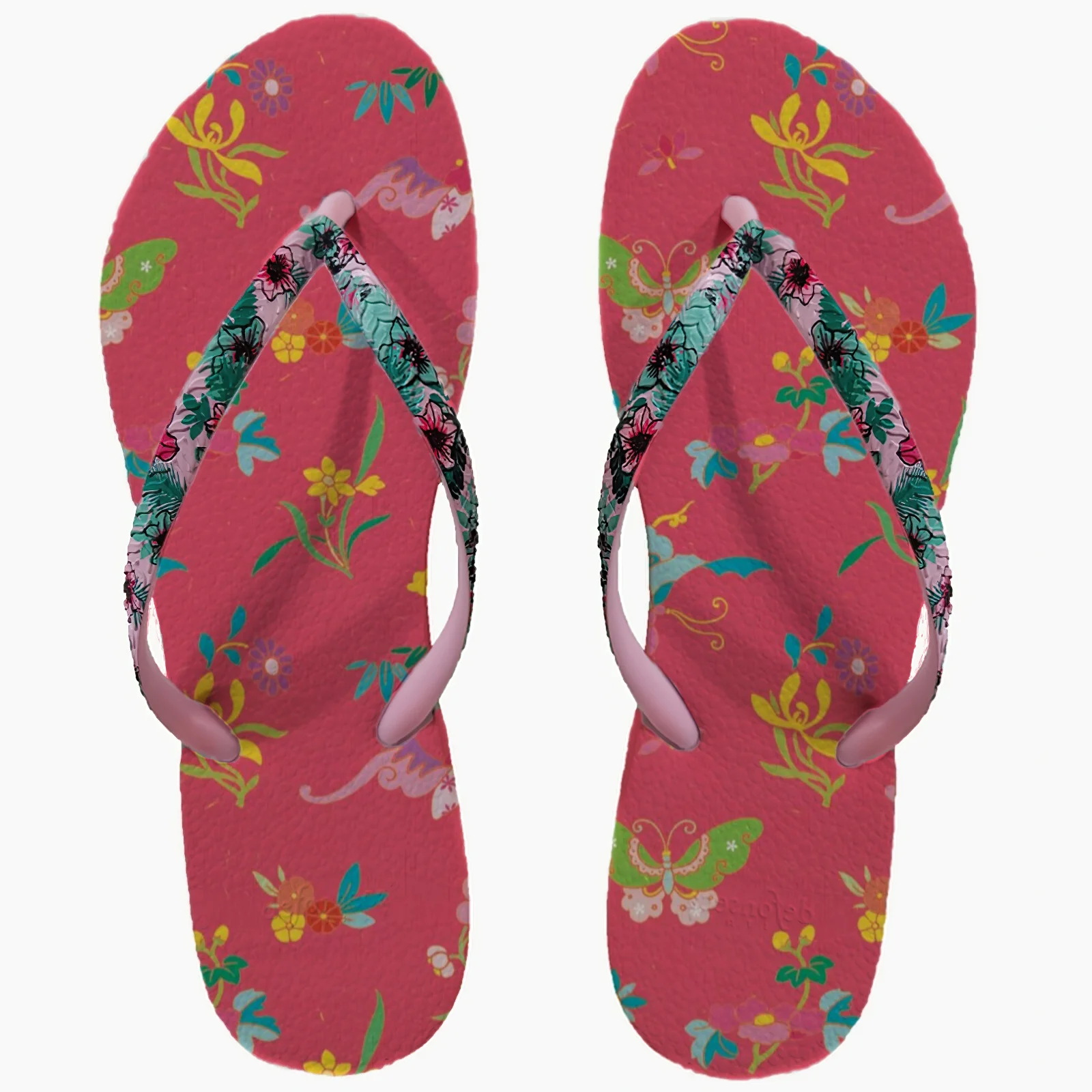 Сандалии пляжные женские летние шлепанцы на нескользящей подошве из ЭВА