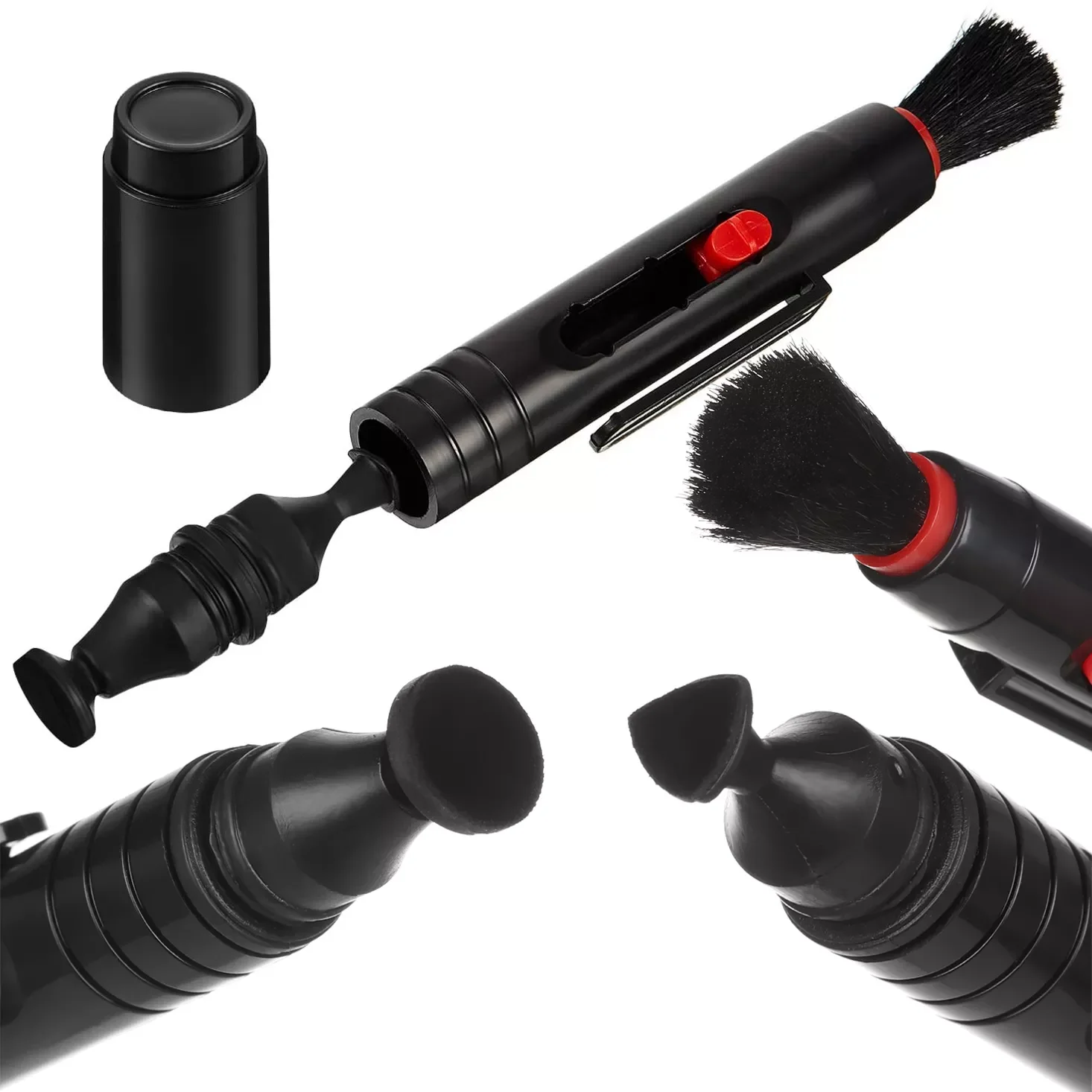 

3 in 1 Kit Lens Cleaner Pen Dust Cleaner For DSLR VCR DC Camera Lenses Filters Cleaning Retractable Brush dropshipping hot