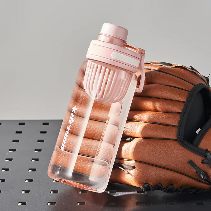 

Спортивная Бутылка Для Воды Большой Емкости, 750 Мл, С Мерной Шкалой, Многоразовая, Прозрачная, Герметичная, Для Активного От...