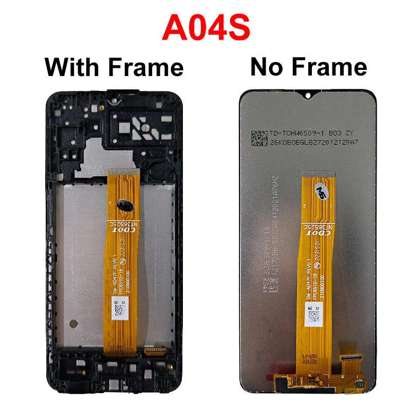 6 5-дюймовый ЖК-дисплей Для Samsung Galaxy A04 Серии Емкостный Сенсорный Экран Сменный