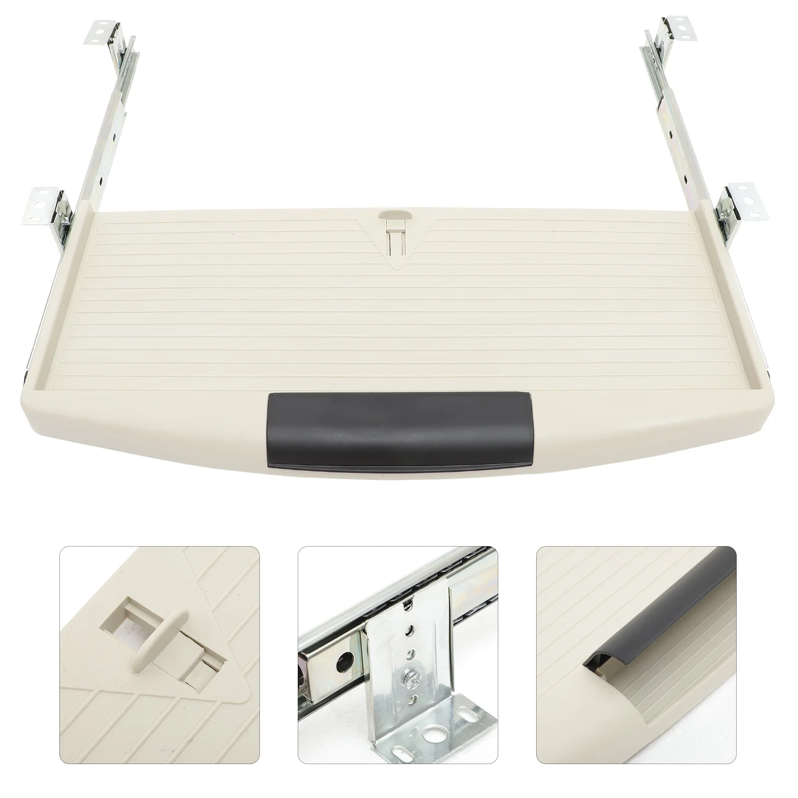 

1Pc Drawer Type Keyboard Storage Box Under Table DesK Keyboard Organizer