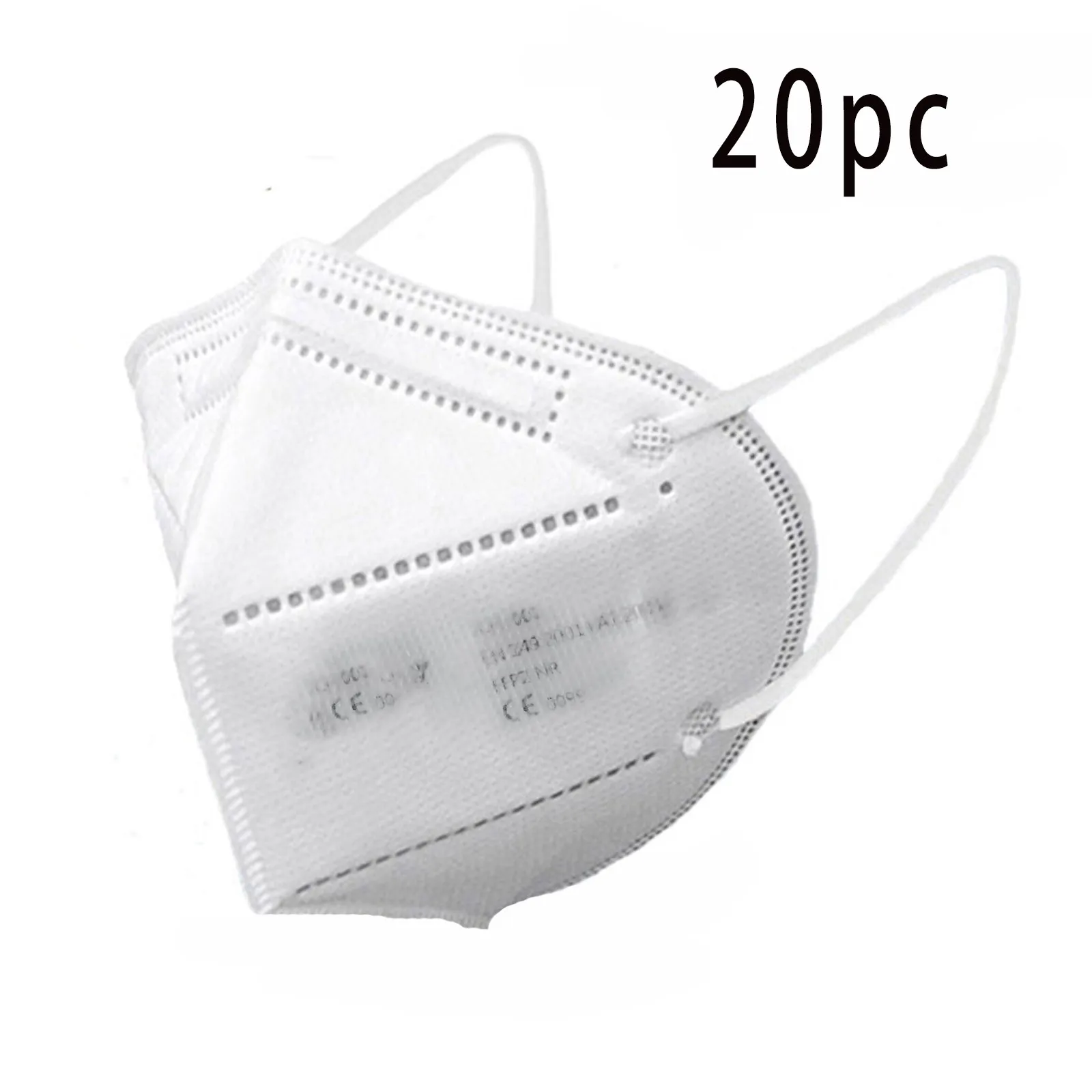 

10/20 шт., защитная маска для взрослых, с 5-слойным фильтром