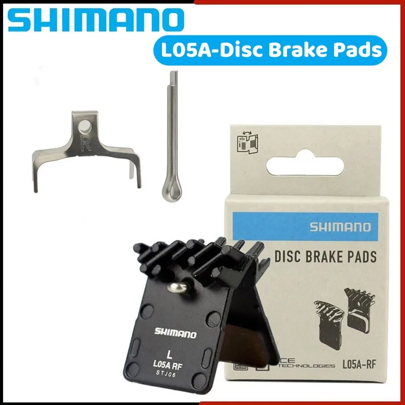 

SHIMANO L05A Brake Pad DEORE SLX XT Resin Metal Pad Cooling Fin Ice Tech Mountain Road M8110 M7110 R9170 R8070 R7070 Original